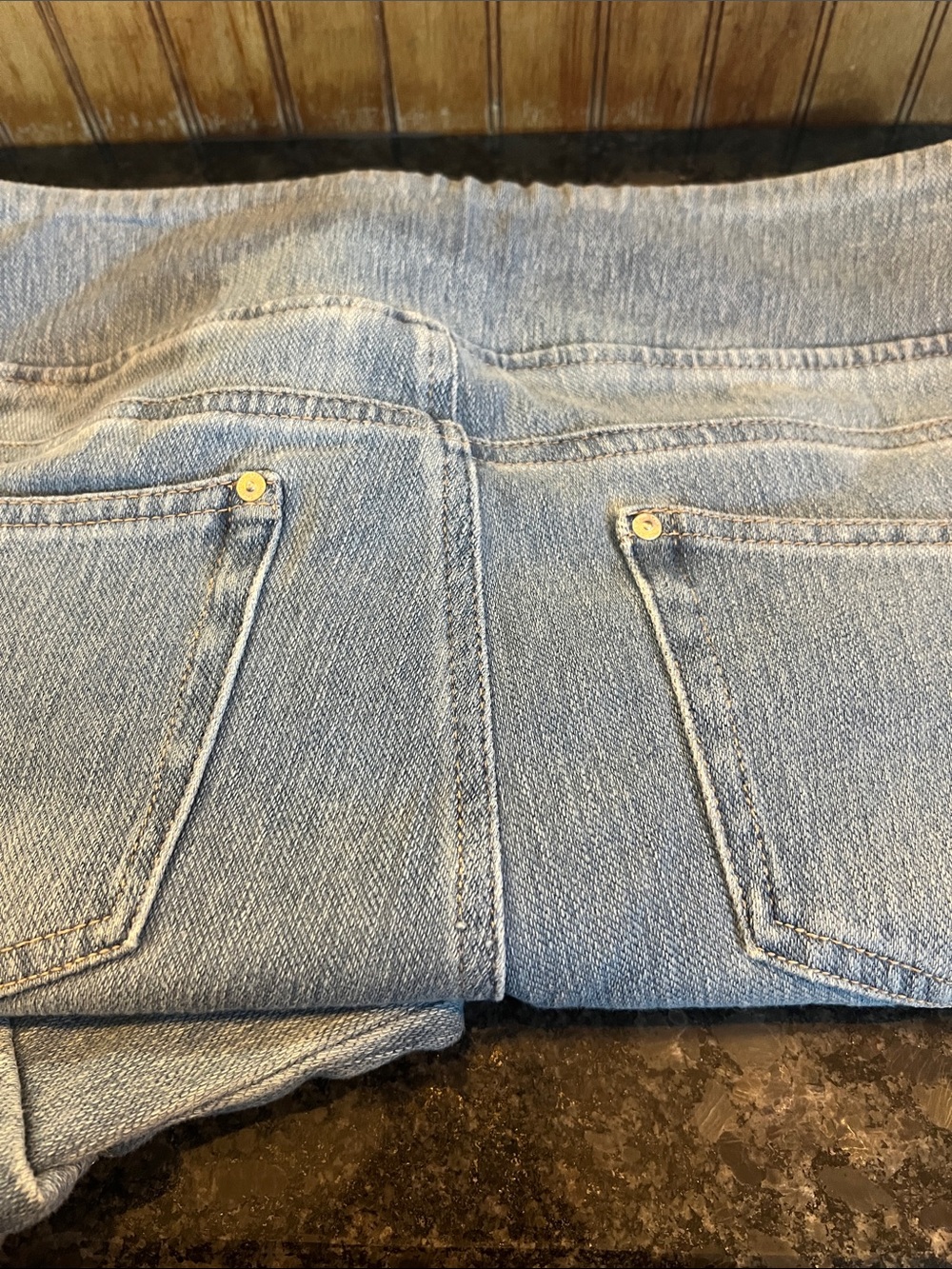 Belle by Kim Gravel Light Blue Skinny Jeans - Picture 6 of 9